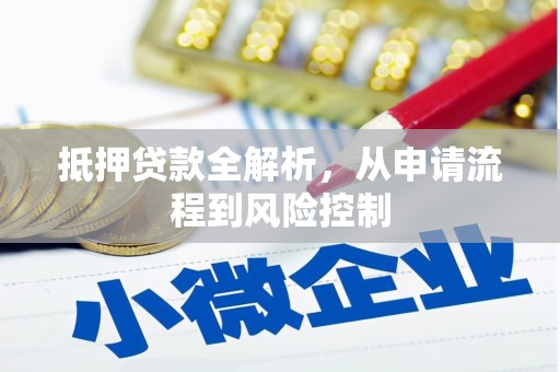 鸡冠抵押贷款全解析，从申请流程到风险控制