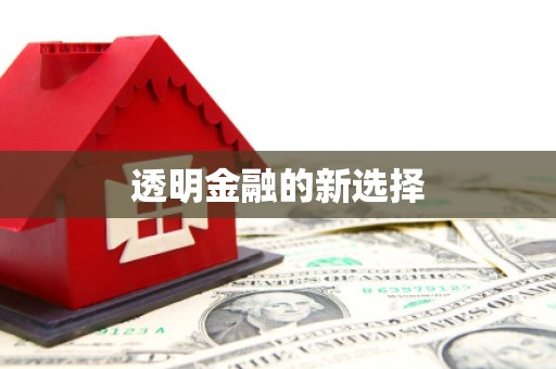 鸡冠透明金融的新选择