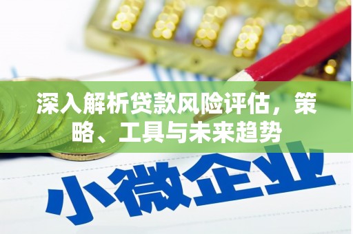 鸡冠深入解析贷款风险评估，策略、工具与未来趋势