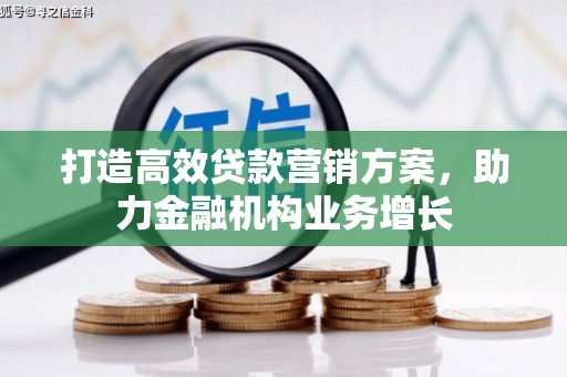 鸡冠打造高效贷款营销方案，助力金融机构业务增长