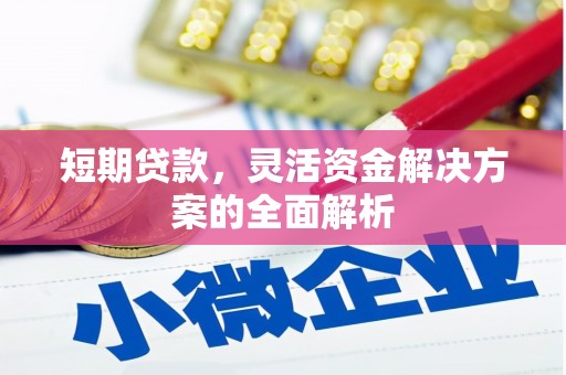 鸡冠短期贷款，灵活资金解决方案的全面解析