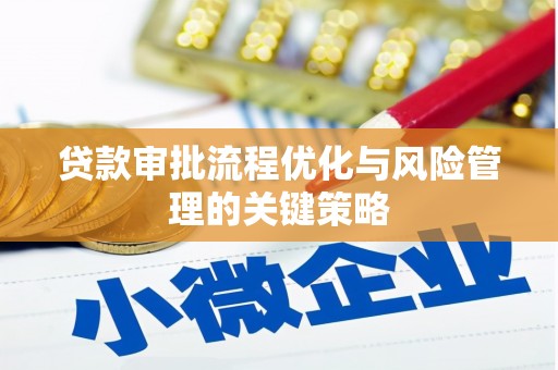 鸡冠贷款审批流程优化与风险管理的关键策略