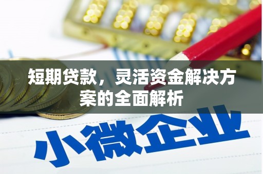 鸡冠短期贷款，灵活资金解决方案的全面解析