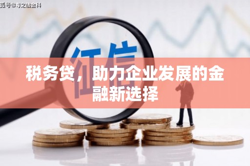 鸡冠税务贷，助力企业发展的金融新选择