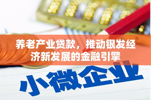 鸡冠养老产业贷款，推动银发经济新发展的金融引擎
