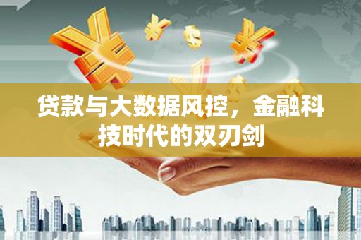 鸡冠贷款与大数据风控，金融科技时代的双刃剑