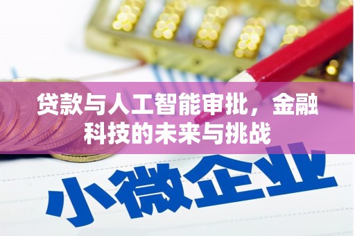 鸡冠贷款与人工智能审批，金融科技的未来与挑战