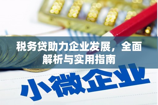 鸡冠税务贷助力企业发展，全面解析与实用指南